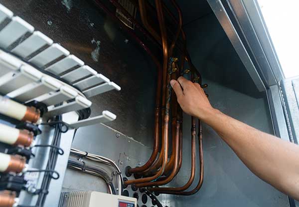 inspection of hvac copper tubes